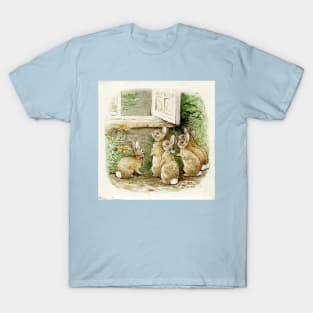 The Tale of the Flopsy Bunnies - Beatrix Potter T-Shirt